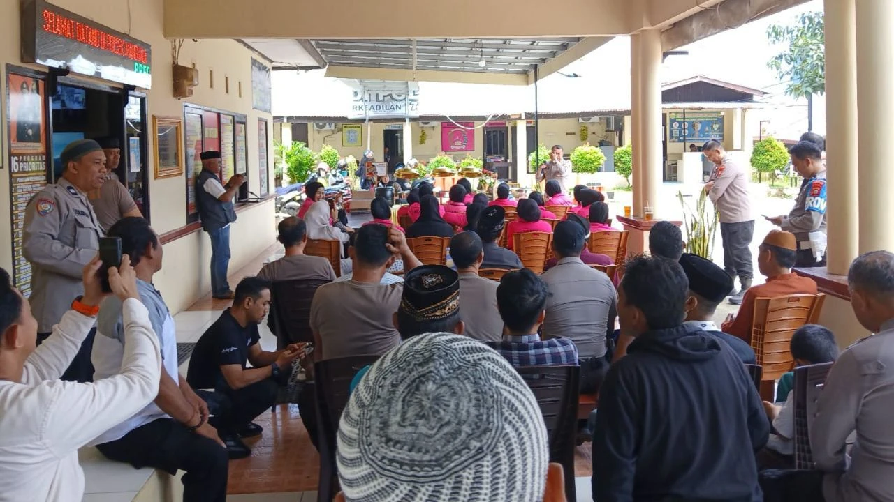 Kapolsek Manggala Lepas 2 Personel Purna Bakti dan 1 Anggota Pindah Tugas