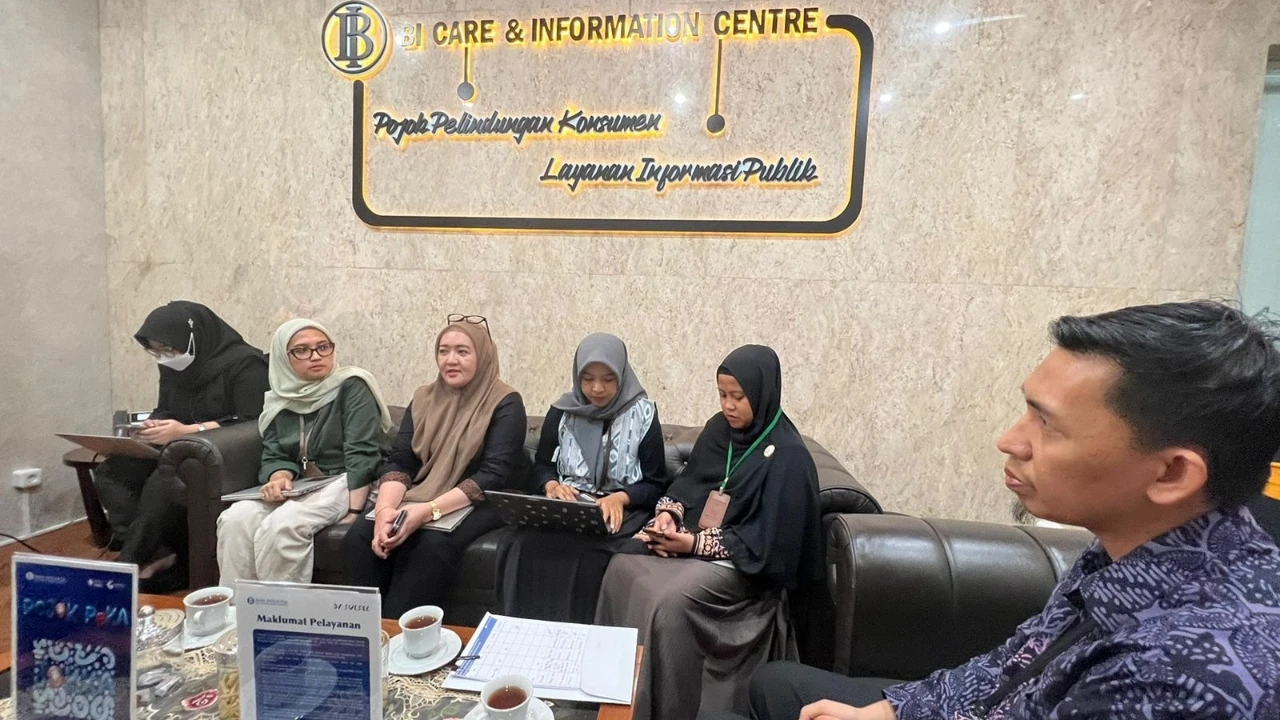 Audiensi ke BI Sulsel, SMA Islam Athirah Bukit Baruga Kembangkan Literasi Siswa