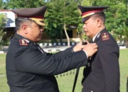 19 Personel Polres Jeneponto Dianugerahi Satya Lencana Pengabdian oleh Kapolres AKBP Haryo Basuki