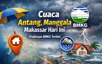 BMKG: Cuaca Kelurahan Antang Manggala Makassar Hari Ini