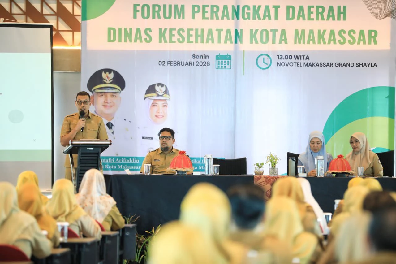 Sekda Makassar Tegaskan FPD Bukan Seremonial, Sinkronisasi Program Kesehatan Jadi Penentu RKPD 2027