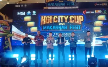 HGI City Cup 2026 – Makassar Fest Digelar, Padukan Turnamen Domino dan Carnival Budaya