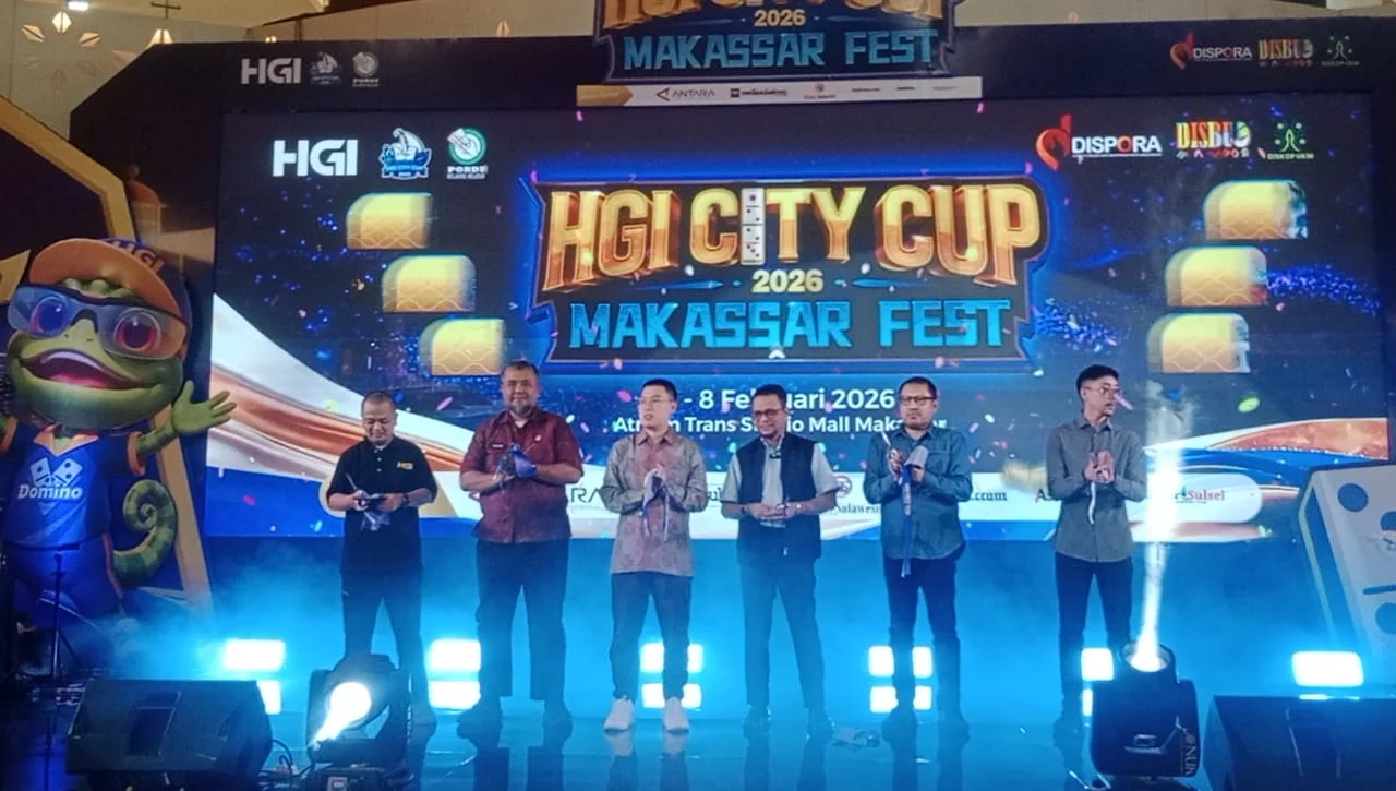 HGI City Cup 2026 – Makassar Fest Digelar, Padukan Turnamen Domino dan Carnival Budaya