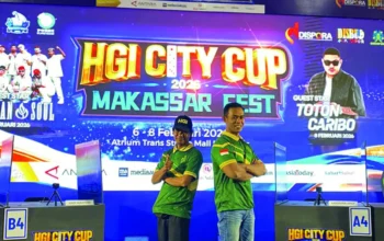 HGI City Cup 2026 Makassar Fest Kian Meriah, Domino Exhibition Jadi Magnet Pengunjung TSM
