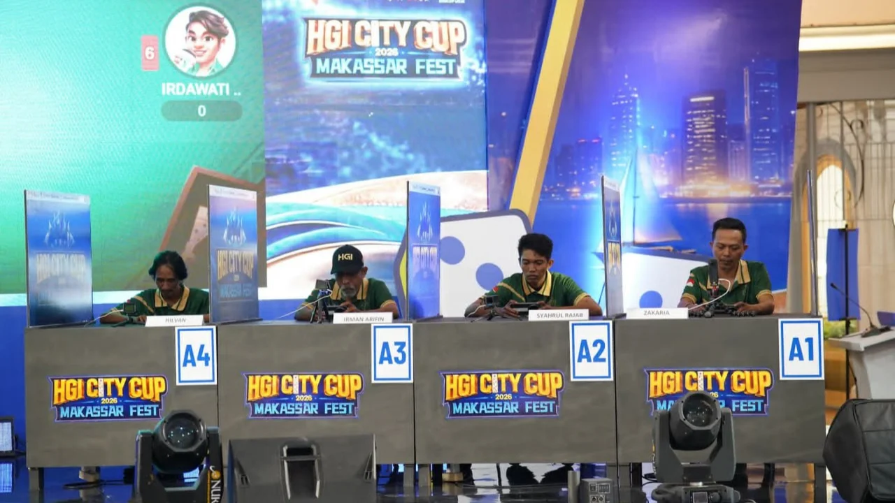 HGI City Cup 2026 Makassar Fest Kian Meriah, Domino Exhibition Jadi Magnet Pengunjung TSM