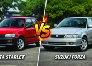 Toyota Starlet vs Suzuki Forza, Mana Mobil Bekas yang Lebih Memadai? 8 Toyota Starlet vs Suzuki Forza, Mana Mobil Bekas yang Lebih Memadai?