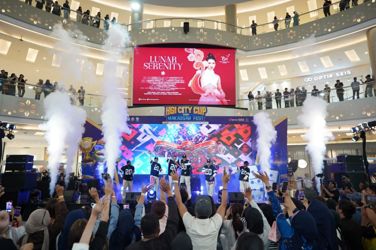 HGI City Cup Makassar Fest 2026 Resmi Ditutup, Grand Final Domino Meriah di Trans Studio Mall