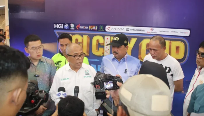 Ketua PORDI Sulsel Apresiasi HGI, Dorong Domino Digemari Generasi Muda