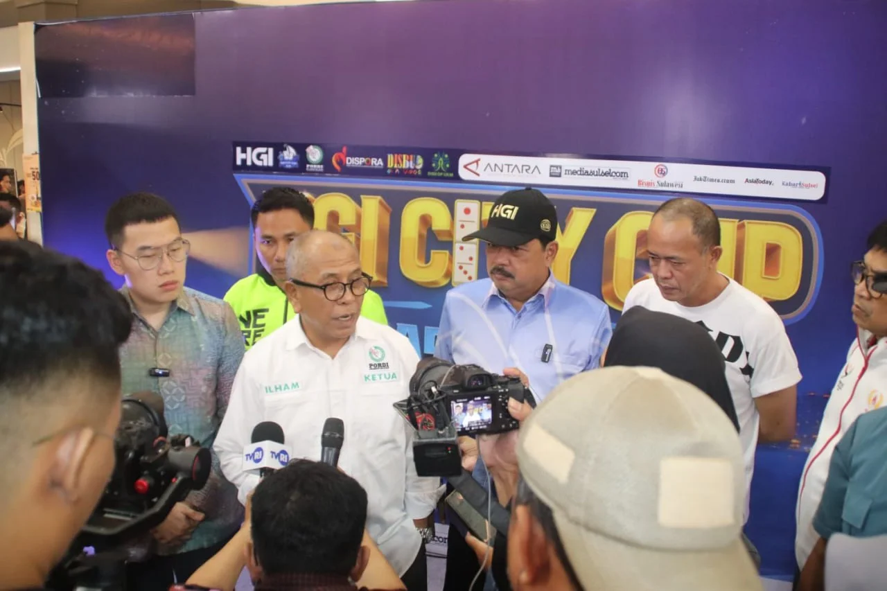 Ketua PORDI Sulsel Apresiasi HGI, Dorong Domino Digemari Generasi Muda