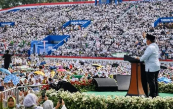 Prabowo Tegaskan Perang Melawan Korupsi dan Peran NU Jaga Persatuan Bangsa di Mujahadah Kubro Satu Abad NU