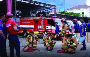 Damkarmat Makassar Gelar Technical Meeting Jelang Skill Competition Antar Peleton