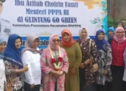 Menteri PPPA Kunjungi Kampung Glintung Go Green, Apresiasi Perempuan Penggerak Lingkungan dan Ekonomi