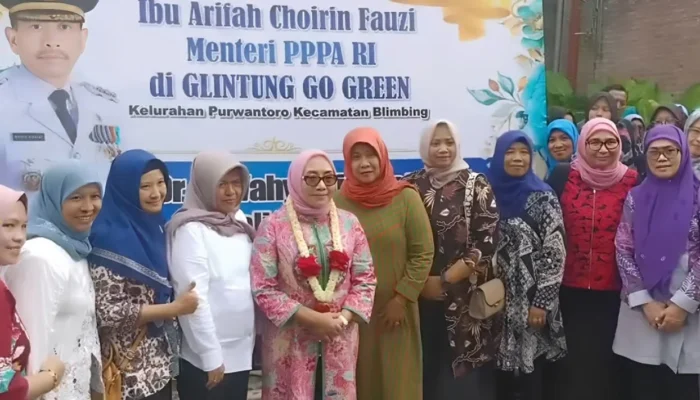 Menteri PPPA Kunjungi Kampung Glintung Go Green, Apresiasi Perempuan Penggerak Lingkungan dan Ekonomi
