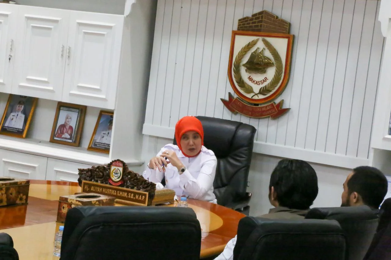 Wakil Wali Kota Makassar Terima Audiensi HPFI Sulsel, Bahas Penguatan UMKM Florist