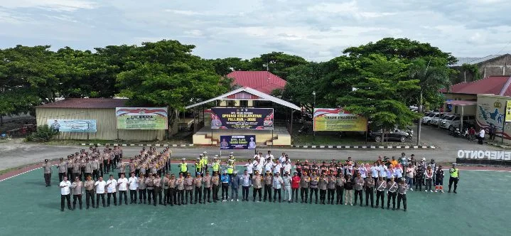 Kapolres Jeneponto Kumpulkan Ojol, Ojek dan Kurir di Jeneponto, Sebut Mereka “Sensor Keamanan” di Jalan