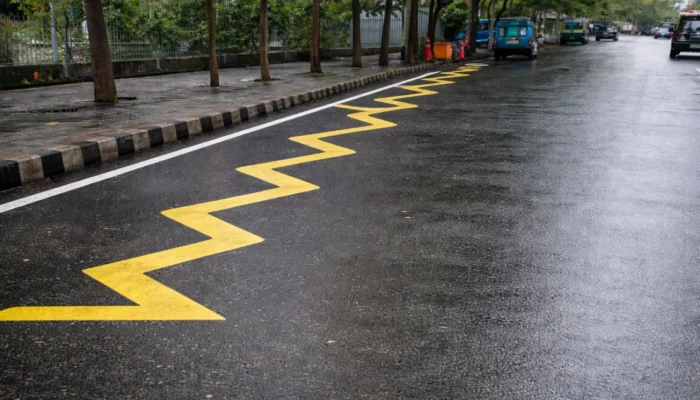 Garis Berbiku-biku di Jalan Raya: Fungsi, Aturan Hukum, dan Sanksi bagi Pelanggar