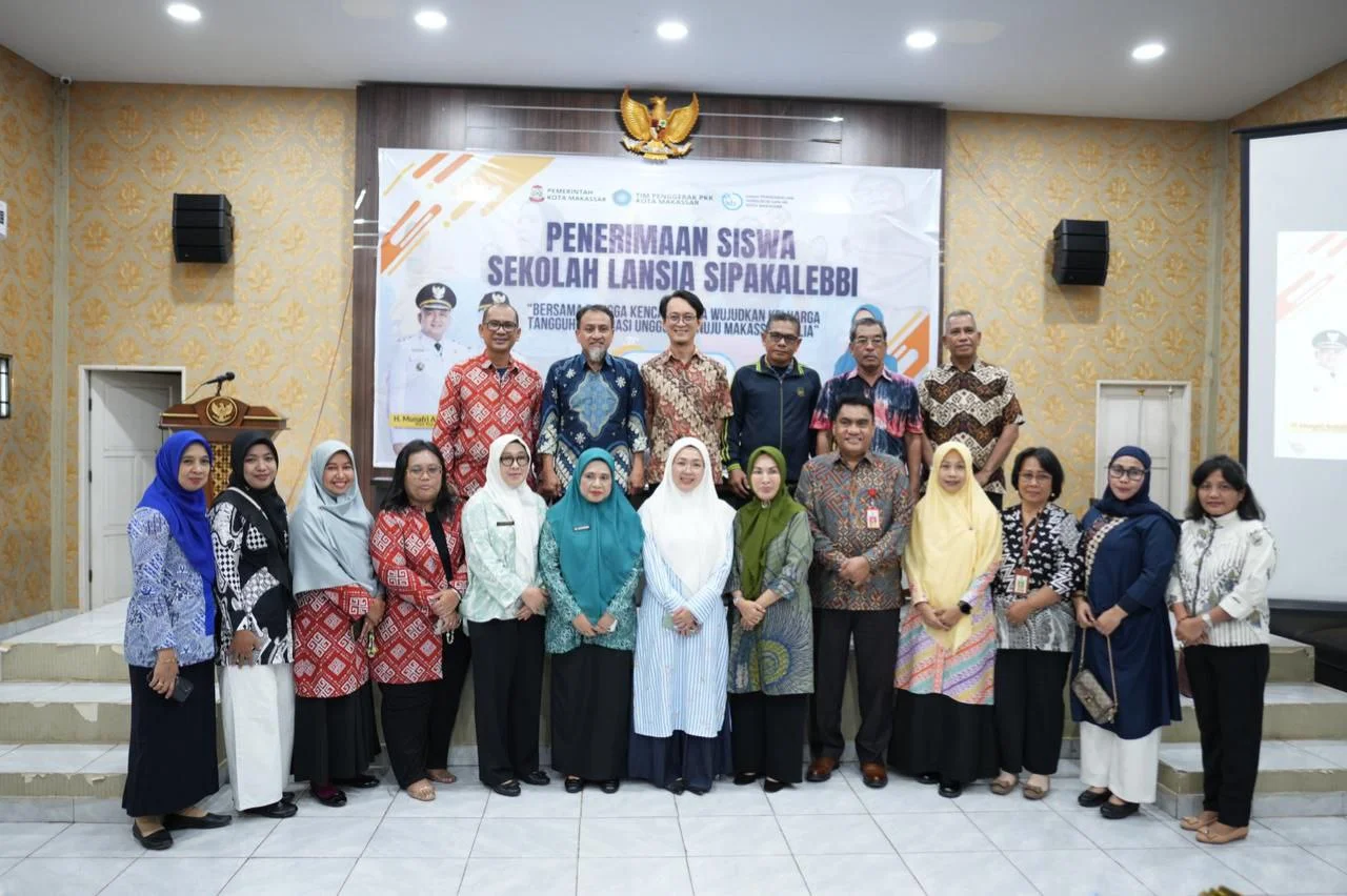 Kecamatan Manggala Jadi Lokasi Pengembangan Sekolah Lansia Sipakalebbi di Makassar