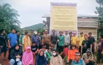 Ratusan Petani Desa Harapan Luwu Timur Tolak Penggusuran Lahan 395 Hektare