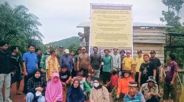 Ratusan Petani Desa Harapan Luwu Timur Tolak Penggusuran Lahan 395 Hektare