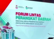 Forum Lintas OPD Digelar di Makassar, Kepala Dinas Pertanahan Turut Hadir Bersama Jajaran