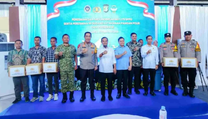 Presiden RI Resmikan 1.179 SPPG, Gubernur Sulsel Apresiasi Peran Polri Jaga Ketahanan Pangan