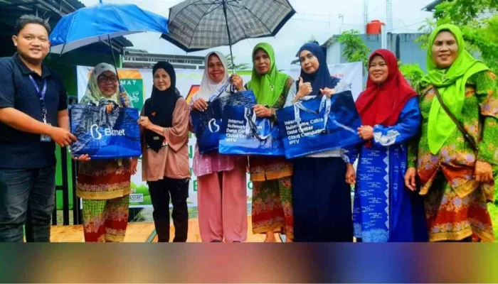 Muslimat NU Biring Romang Didukung Biznet Gelar Bazar dan Pentas Seni Anak Jelang Ramadhan