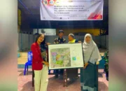 Peta Teba Sampah Berbasis GIS Diserahkan ke Kelurahan Biring Romang, Mahasiswa KKN Unhas Petakan Titik Strategis