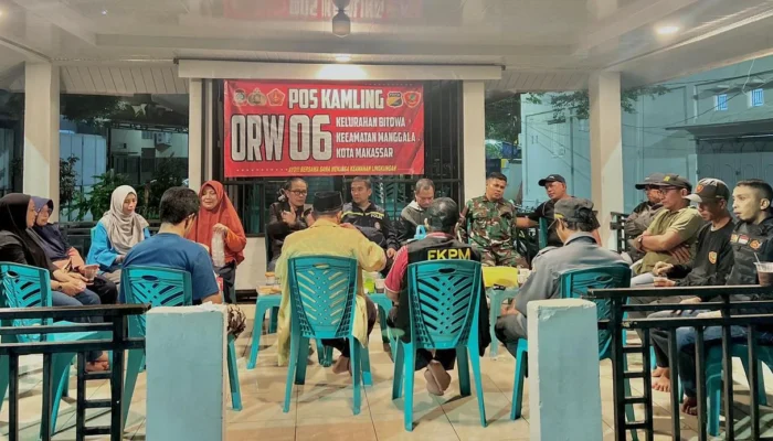 Aktifkan Kembali Poskamling, Lurah Bitowa Turun Langsung Jaga Keamanan Lingkungan