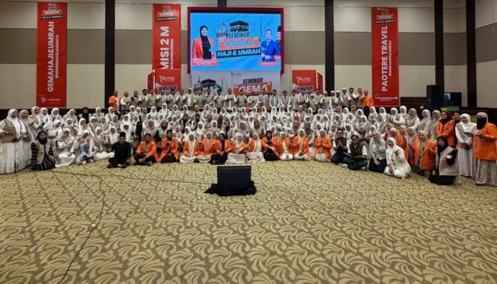 Paotere Travel Gaet 200 Mitra Baru, Bidik Layanan 100 Ribu Jemaah di Seminar Gema Haji dan Umrah 2026