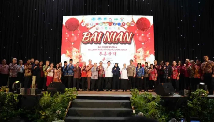 Di Perayaan Imlek Makassar, Melinda Aksa Munafri Bicara Kebersamaan Lintas Etnis
