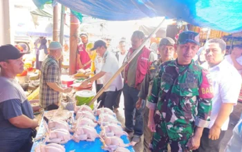 Penataan Pasar Berlanjut, PKL di Atas Drainase Pasar Cendrawasih Ditertibkan