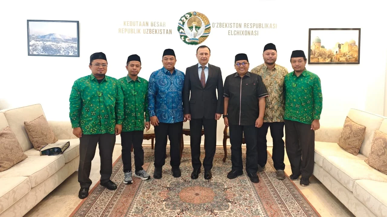 Pertemuan PUI di Kedubes Uzbekistan Bahas Umrah Plus hingga Jalur Ekonomi