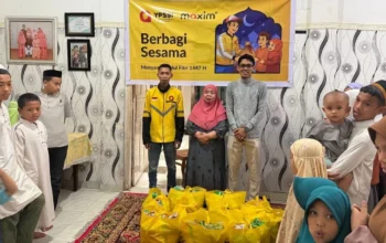 Ramadhan Penuh Makna, 30 Anak Yatim Terima Bantuan Sembako dari Maxim Makassar 8 Ramadhan Penuh Makna, 30 Anak Yatim Terima Bantuan Sembako dari Maxim Makassar