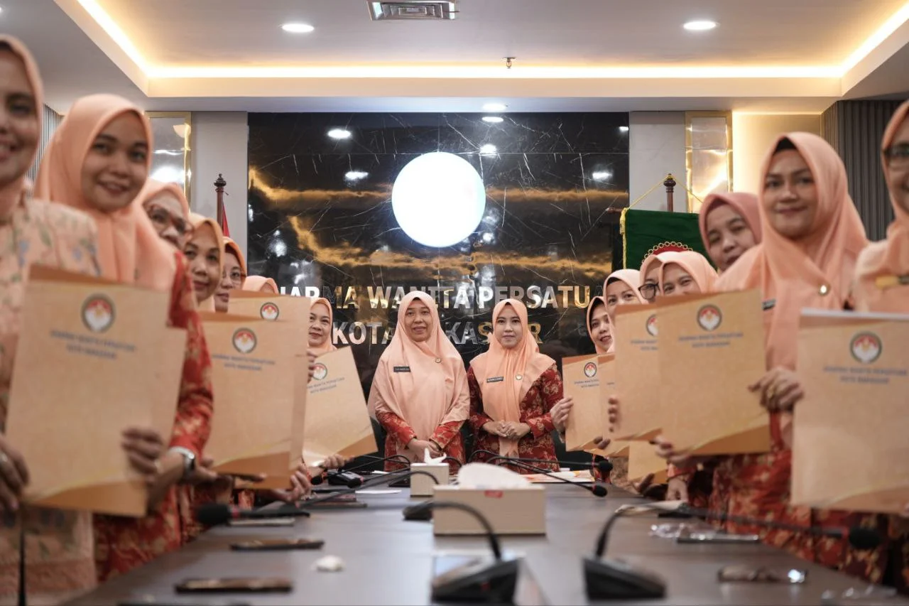 Struktur DWP Makassar Dirapikan, PAW Ketua Unit Kerja Resmi Berlaku