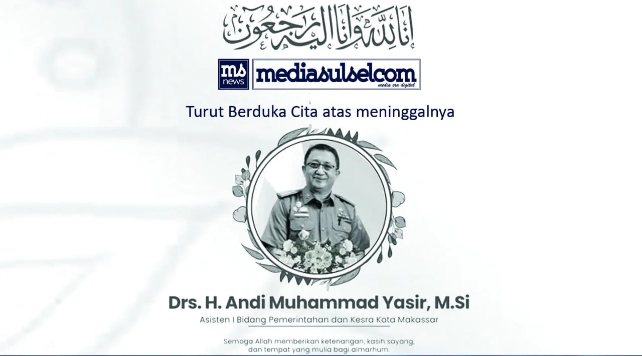 Asisten I Pemkot Makassar Andi Muhammad Yasir Wafat Usai Dirawat Intensif di RSKD Dadi