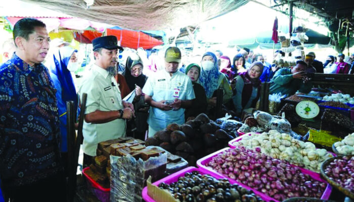 Sidak Harga Pangan di Pasar Terong, Gubernur Sulsel Pastikan Sembako Stabil Jelang Ramadan