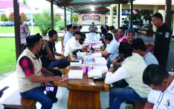 Perkuat Sinergi Jaga Kamtibmas, Kapolres Jeneponto Buka Puasa Bersama Jurnalis 3 bukber jenpont