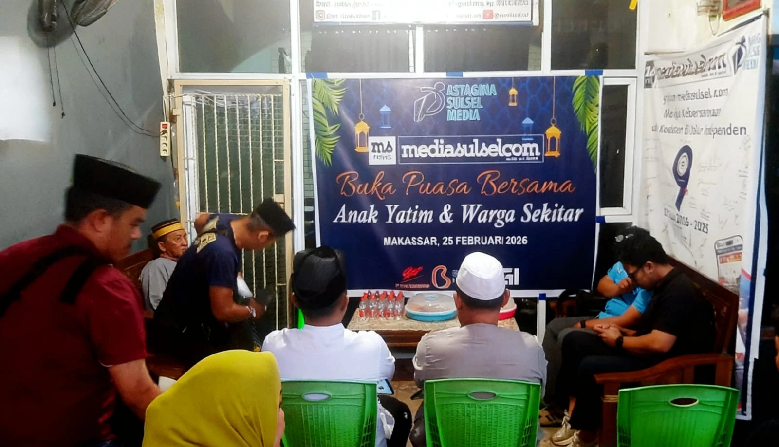Mediasulsel.com Gelar Buka Puasa Bersama Anak Yatim di Kantor Redaksi, Libatkan Warga dan Mitra 2 bukber2