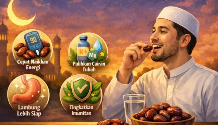 Ini yang Terjadi pada Tubuh Saat Berbuka Puasa dengan Kurma