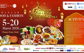 MTF Market Ramadan 2026 di Phinisi Point Makassar, Hadirkan Ratusan Tenant dan Cashback 50 Persen 5 MTF Market Ramadan 2026 di Phinisi Point Makassar, Hadirkan Ratusan Tenant dan Cashback 50 Persen