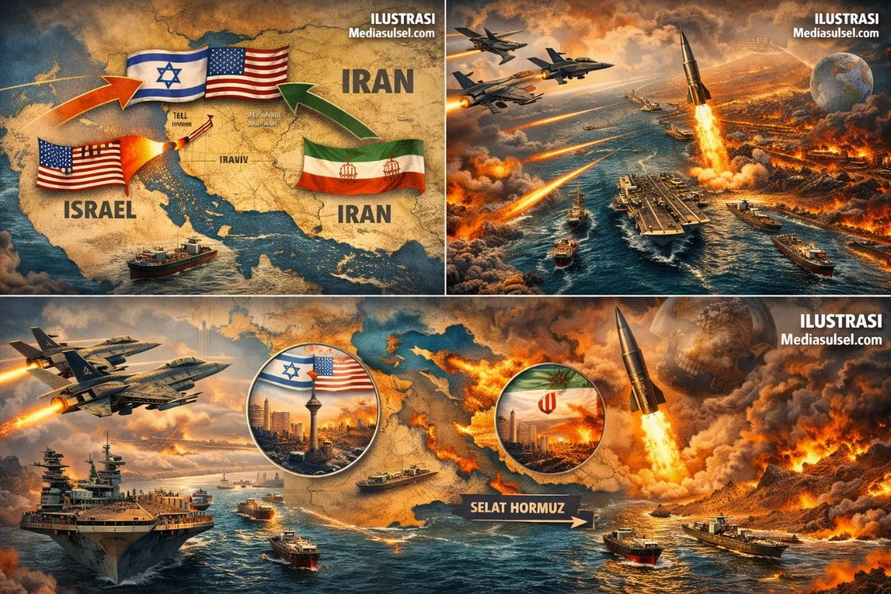 Dari Bayangan ke Perang Terbuka: Konflik Israel–AS dan Iran Mengguncang Tatanan Dunia