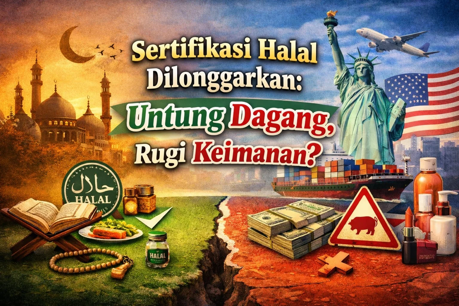 Sertifikasi Halal Dilonggarkan: Untung Dagang Rugi Keimanan?