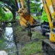 Masalah Banjir Lama di Antang Mulai Diurai, Excavator Dikerahkan di Blok 8 dan 10