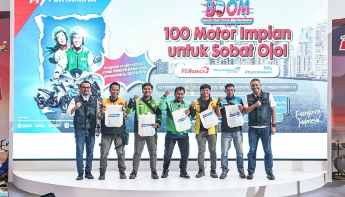 Pertamina Tebar Rezeki untuk Ojol: 100 Motor Gratis Menanti di Program BOOM MyPertamina
