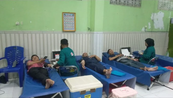PMI Makassar Kumpulkan 208 Kantong Darah dari 12 Masjid di Rappocini dalam Program Special Ramadan 1447 H
