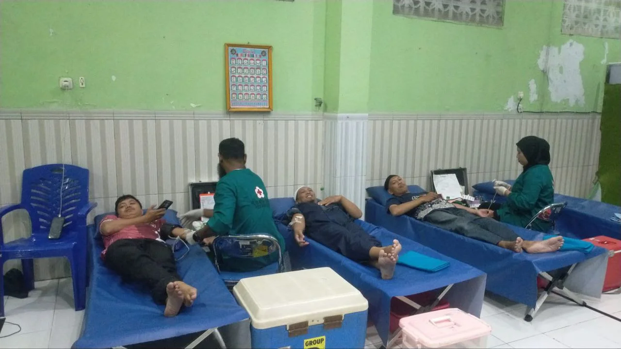 PMI Makassar Kumpulkan 208 Kantong Darah dari 12 Masjid di Rappocini dalam Program Special Ramadan 1447 H