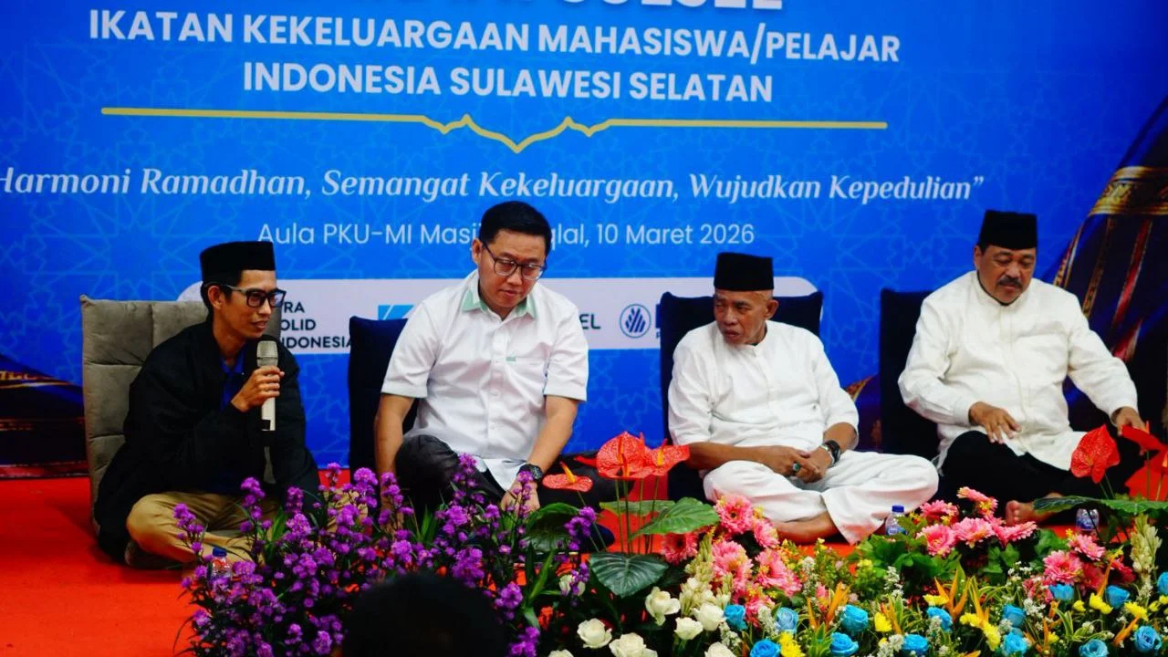 200 Diaspora Sulsel Padati Masjid Istiqlal, IKAMI Sulsel Gelar Buka Puasa dan Santuni 50 Anak Yatim