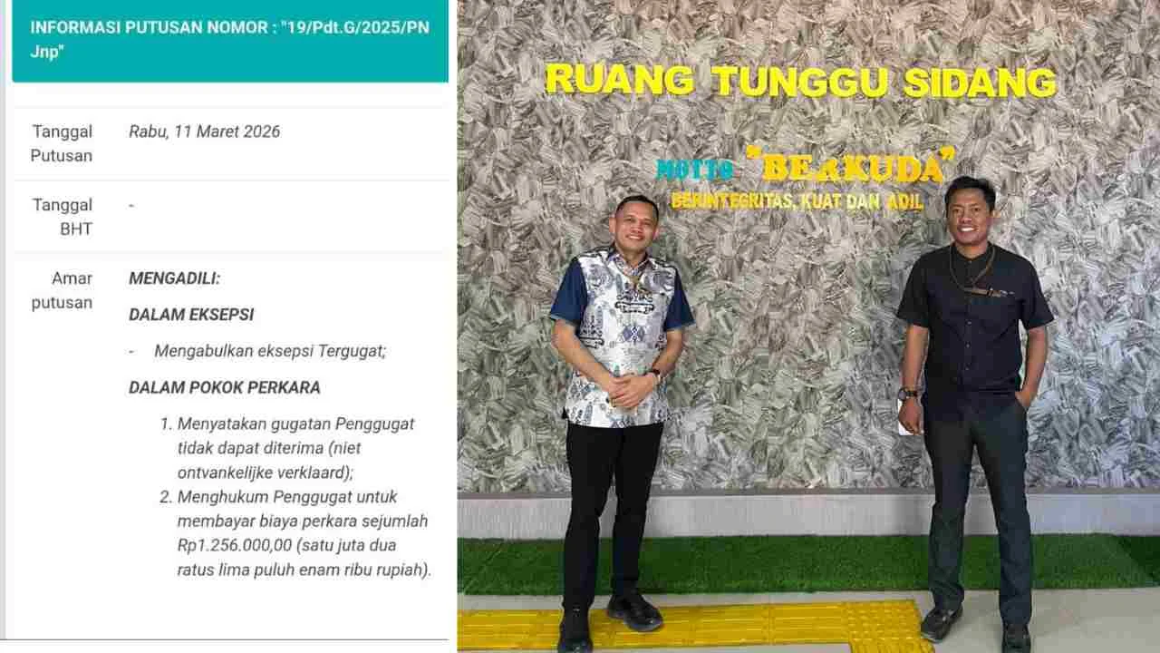 Tim Kuasa Hukum RSUD Lanto Daeng Pasewang Jeneponto, Saiful, SH, MH dan Partners