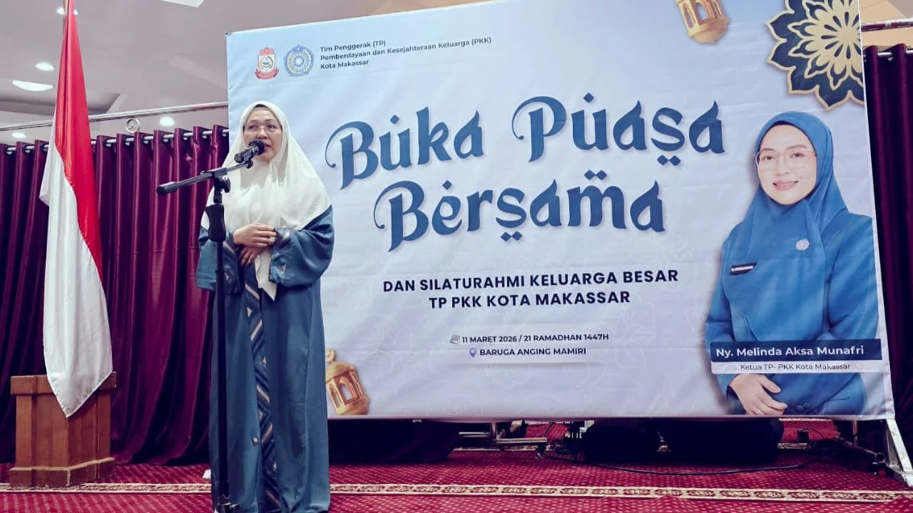 Melinda Aksa Satukan PKK, Bunda PAUD dan Dekranasda Makassar di Buka Puasa Bersama, Perkuat Sinergi Pemberdayaan