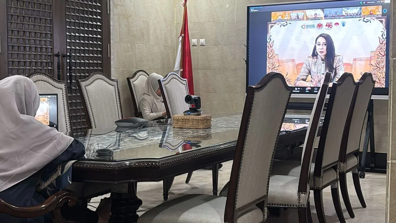 Ketua Dewan Kerajinan Nasional Daerah (Dekranasda) Kota Makassar, Melinda Aksa,